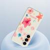 For Samsung Galaxy A17 5G Case Flower Pattern Printing Straight Edge TPU Phone Back Cover