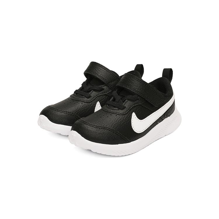 Nike Кожаные низкие кеды в стиле Varsity для малышей Черные для младенцев и малышей CN9397-008