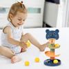 Ball Toy Ball Drop Roll Swirling Tower Spin Track Toy Set Rotating Track Set Educational Toys