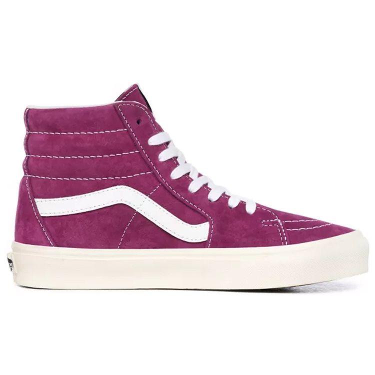 Vans Sk8 Classic Side Stripe High Top Skate Shoes Unisex Sneakers Purple VN0A4BV618Q