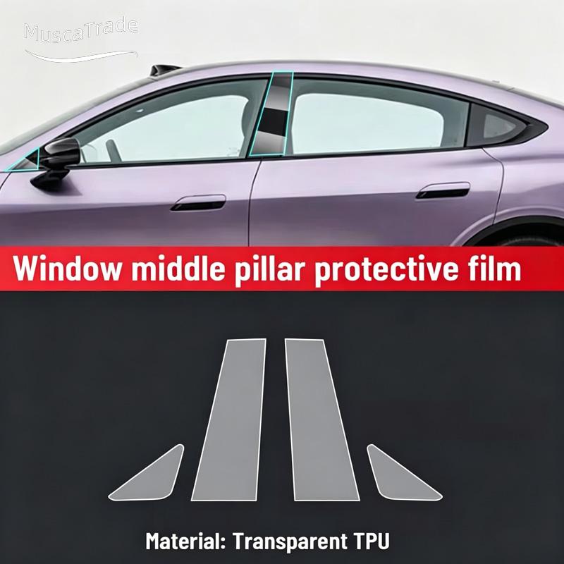 Для CHANGAN DEEPAL L06 2026 Прозрачная TPU Защитная Пленка для Центральной Консоли Автомобиля, Защита от Царапин, Аксессуары для Ремонта