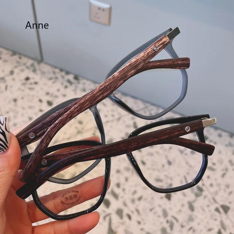 Timeless Large-sized Myopia Glasses Women And Men Ladies Fashionable Anti-blue Near Sight Eyewear Optical-grade Spectacle Eyeglasses 0 To-4.0