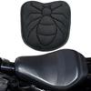Motorcycle Cushion Seat Cover Anti-Slip Motorbike Gel Seat Pad Breathable 3D Comfort Bike Decompression Cover for Riding Cycling