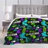 Stylish And Simple Flannel Blanket Thickened Digital Printing Children'S Blanket