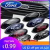 Автомобильная наклейка Ford Новый 2025 Горячая 14.6x5.7см Значок Решетка Передней Крышки Автомобиля для Ford Kuga Focus Ranger Mustang Mondeo Fiesta Ex