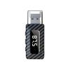 Автомобильный Bluetooth 5,3 FM-передатчик приемник Handsfree Call Mini USB беспроводной адаптер авто аудио со светодиодным дисплеем для автомобиля FM-радио