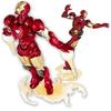 Специальные эффекты Revoltech Iron Man 2 Iron Man Mark 6 окрашенная фигурка Новая версия пакета Legacy OF Revoltech Немасштабируемый ABS&PVC