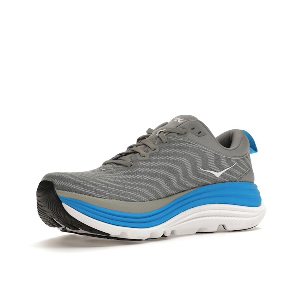HOKA Gaviota 5 Limestone Diva Синие мужские кроссовки Серые 1127929-LDVB