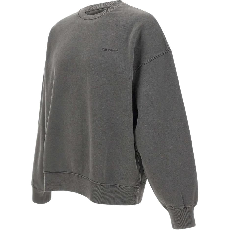 Carhartt WIP Свободная толстовка с опущенными плечами, круглым вырезом и длинными рукавами для мужчин I035436-87-GD