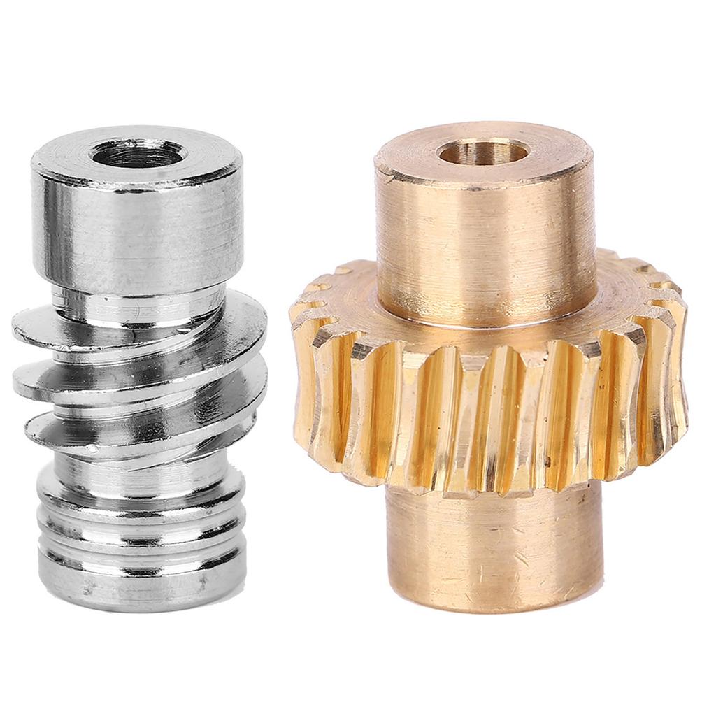 Industrial Robot 10:1 Worm Wheel Bronze Worm Gear Metal Worm Set Industrial Robot Parts