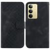For Realme C75 4G Stand Case 7-Shaped Pattern Imprint Leather Phone Cover