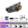 1/2x Motorcycle Intercom Helmet Headset BT5.3 With 300m Intercomunicador Waterproof Wireless Speaker Hands Free Call Interphone