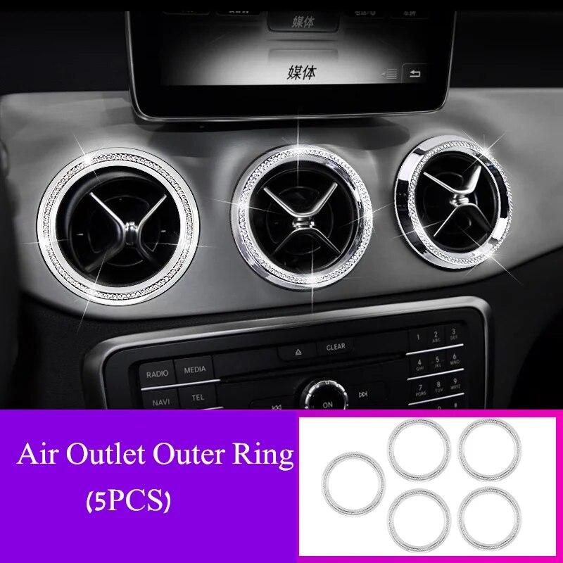 Diamond Sticker For Mercedes Benz GLA200 CLA220CLA260 CLA200 Car Interior Decoration Accessories Sticker Dedicated Car Styling
