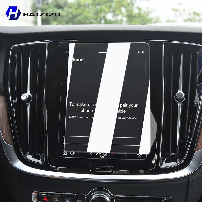 For Volvo S60 T5 -2025 Tempered Glass Car Navigation Screen Protector Film Dashboard Monitor Screen Protective Film refit