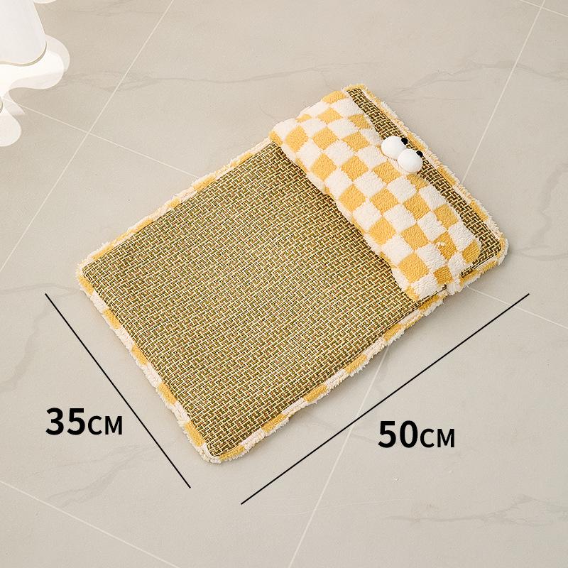 Гнездо для кошки, подходит для всех сезонов, гнездо для собаки, летний охладитель, гнездо для сна кошки, кровать для кошки, кровать для собаки, гнездо для питомца, гнездо для сна, коврик для сна для собаки