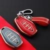 Чехол для ключей от машины с 4 кнопками для Chery Jetour X70 Plus Coupe X70s X90 X95 X70m X95pro, умный металлический кожаный брелок с дистанционным управлением, чехол в виде ракушки