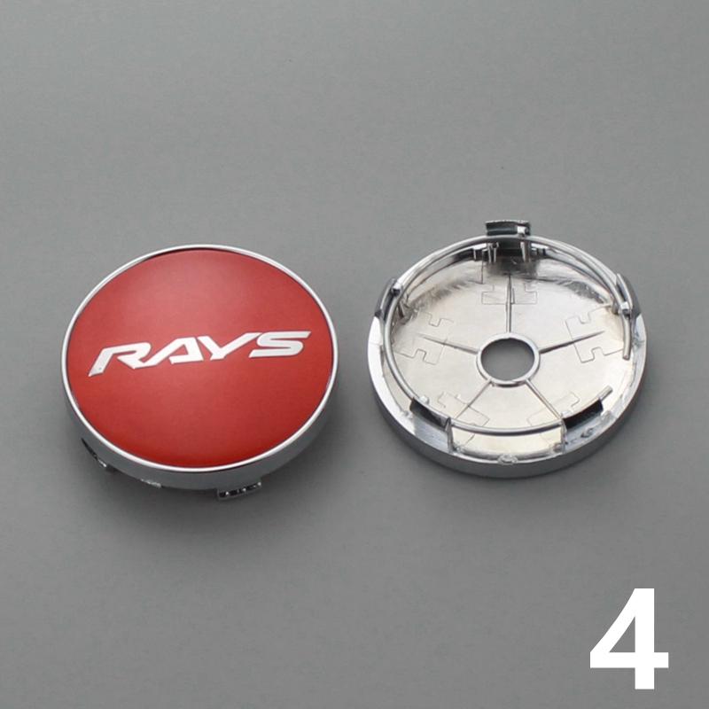 4pcs 60mm/55mm clip rays volk center cap car covers caps on wheels ssr racing enkei emblem wheel hub cap for rims universal