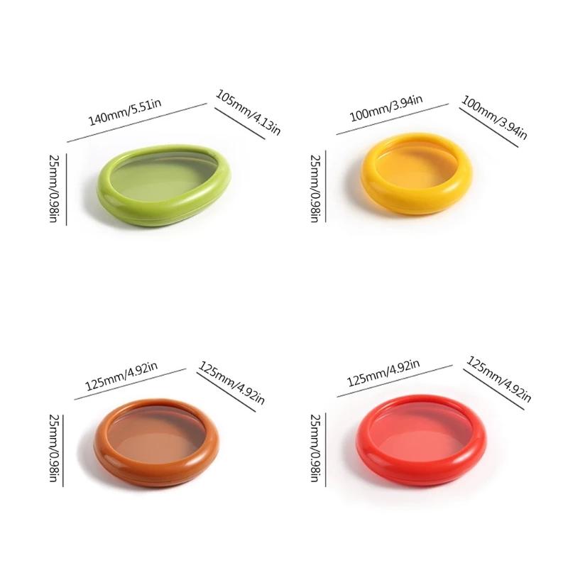 Кухонный контейнер для хранения, органайзер, коробка для холодильника, авокадо, лимона, лука, свежий многоразовый контейнер