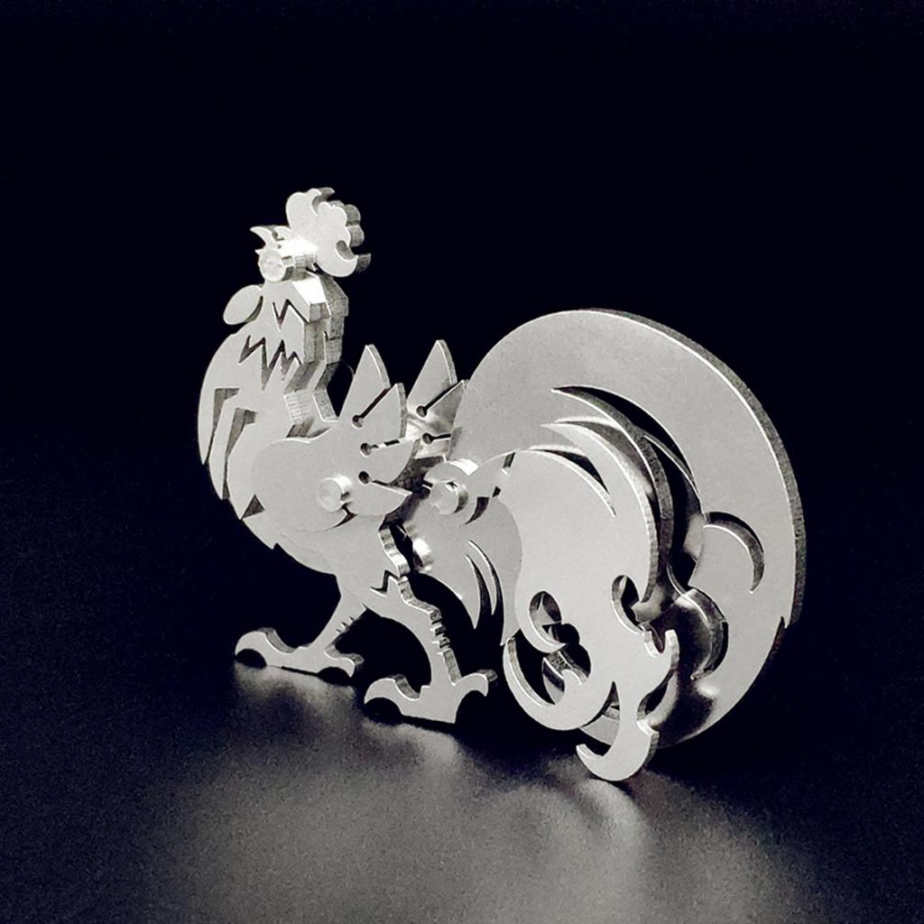 NOS 3D металлическая модель головоломки, механическая сборка, ручная головоломка из нержавеющей стали