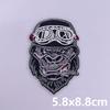 Punk Animal Patch Skull Butterfly Embroidery Patch Iron On Patches For Clothing Thermoadhesiv Patches On Clothes Decorate Badges