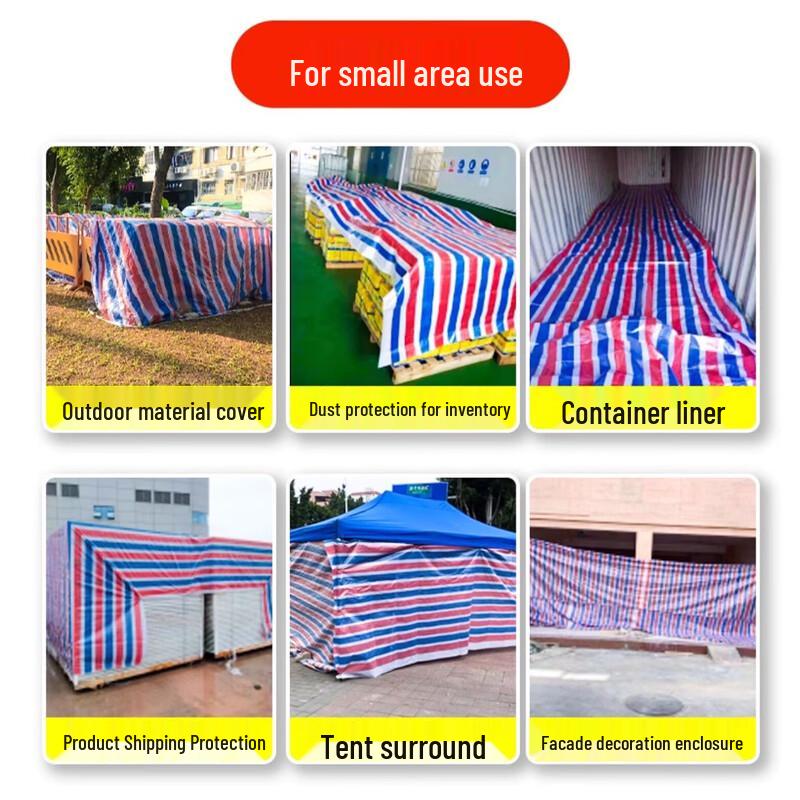 Thickened Striped Waterproof Tarpaulin