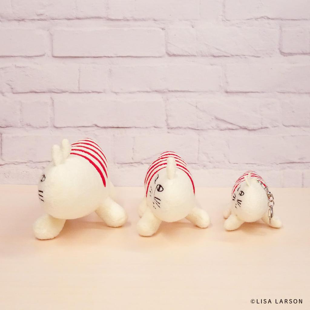 Naitou Design LISA LARSON Plush Toy S Mikey, Swedish Character for Ages 6 and Up, Approximately 24cm Tall