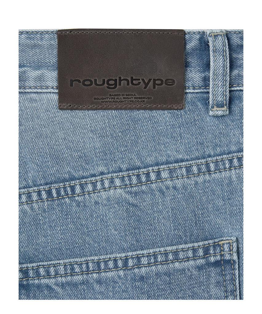 Джинсы Lotaib Work с отстрочкой - Светло-синие