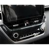New Car Dashboard Center Air Vent Cover Trim Carbon Fiber Look For Toyota Corolla