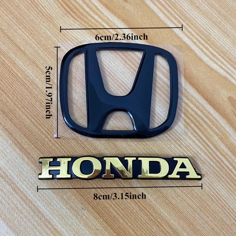 Honda Motorcycle Head Front Windshield Motorcycle Decoration H Letter Logo Electric Vehicle Modification Label Sticker ahx256