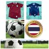 Vintage Retro THAILAND Football Soccer JERSEY National CHEER Quick Dry Shirt Round Neck Polyester Short Sleeve Uniform Sport Outdoor