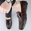 Italian Loafers Dress Shoes Men Loafers Leather Men's Business Shoes for Men Formal Mariage Wedding Shoes Trendy Flats