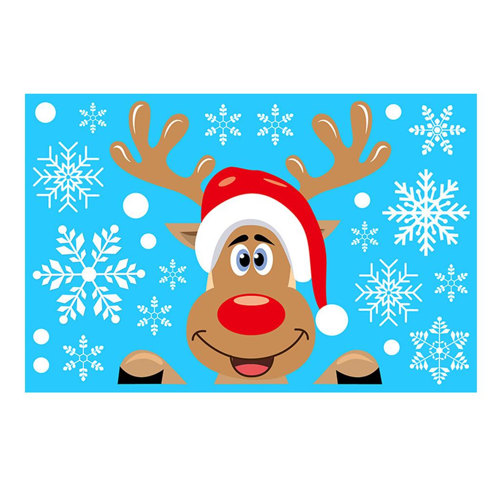 Electrostatic Glass Stickers Christmas And Christmas Stickers Walls