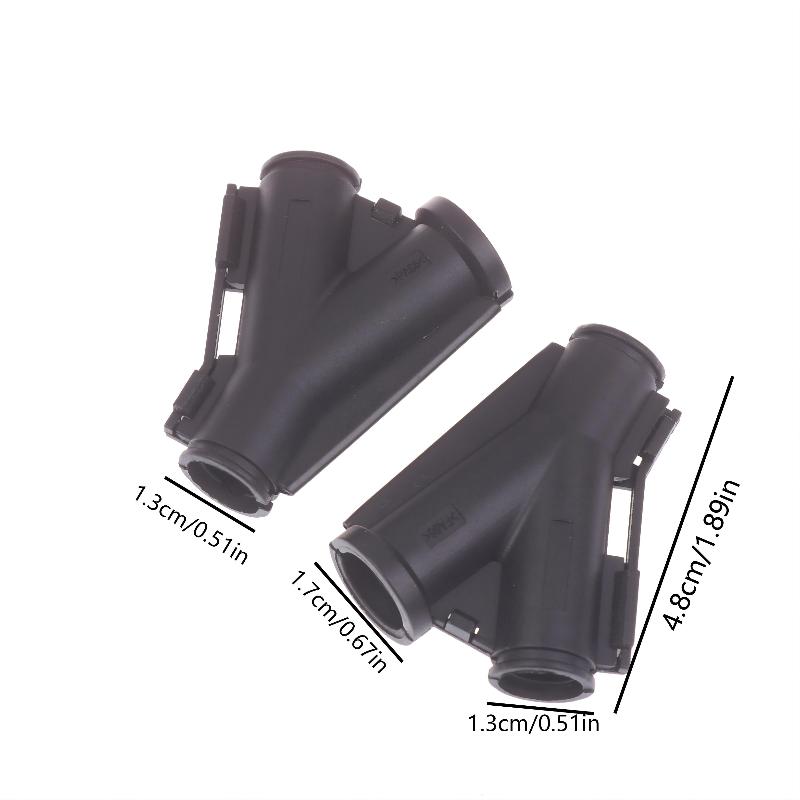 Automotive Y-Shaped Wiring Harness Tee Connector – OEM Part 9817079, Cable Fixing Clip & V-Manifold for Neat Routing, 5/10PCS