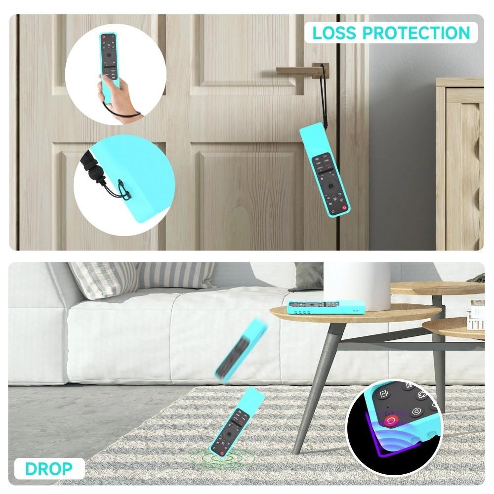 Силиконовый защитный чехол для пульта дистанционного управления, утолщенный корпус пульта для Smart TV LG MR25GA, аксессуары