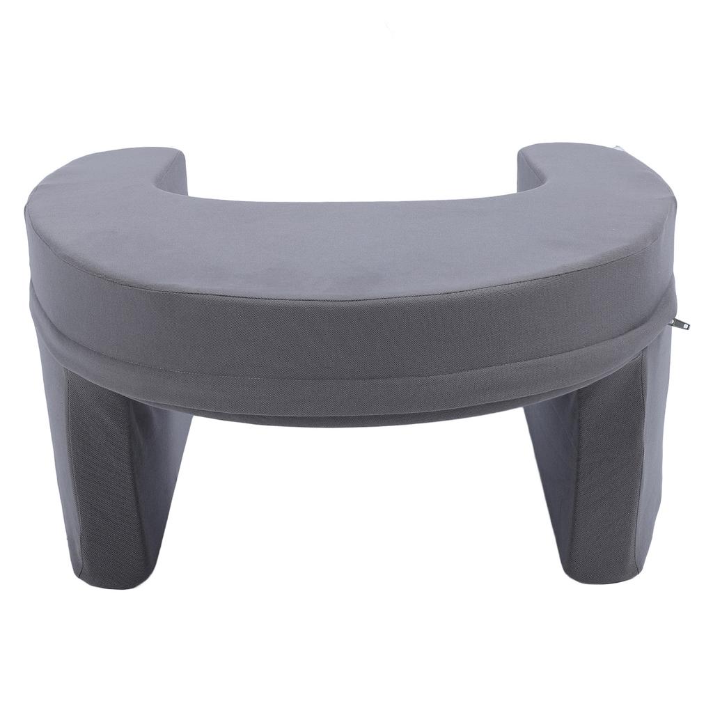 Подушка для чтения на коленях с боковыми карманами, пена с эффектом памяти, очень большая подлокотник, подушка для игр на коленях