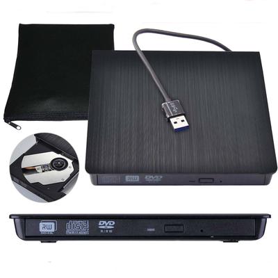 Драйвер USB 3.0 DVD-RW Портативный внешний оптический привод CD DVD RW ROM-плеер для портативного компьютера