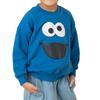 Chil2 Sesame Street Sweatshirt, Kids' Elmo and Cookie Monster Designs, Baby Clothes, Fleece Lining, Boys and Girls, 94253181-140BL