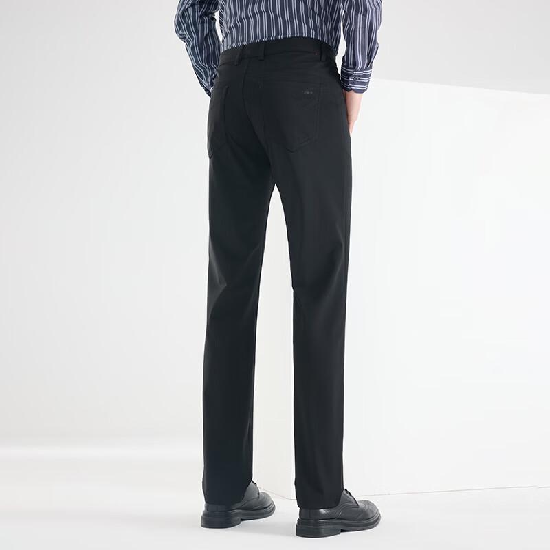 Fengmao Men's Slim-Fit Stretch Business Casual Pants FMLF7151-1