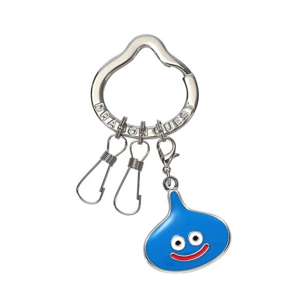 Smile Slime Metal Key Ring Slime