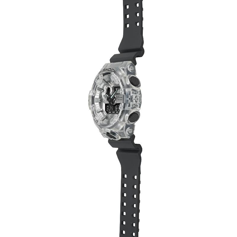 Casio Мужские часы G-SHOCK из смолы, водонепроницаемые 200 м, цифровые, ударопрочные, кварцевые GA-700SKC-1A