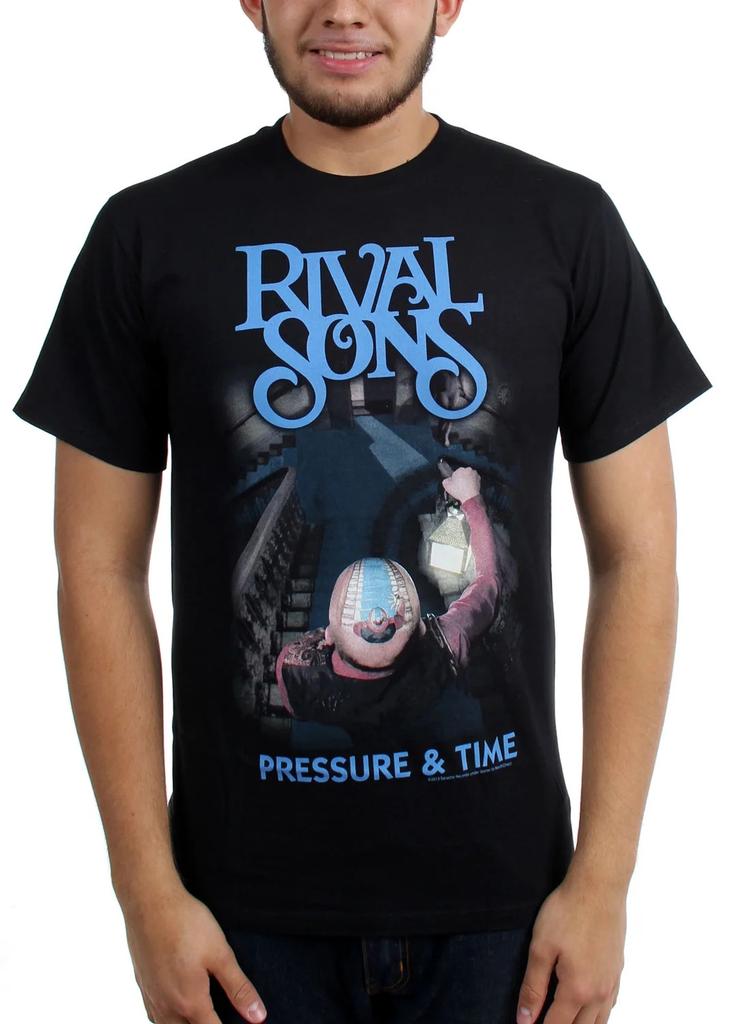 Rival Sons Mens Pressure And Time T-Shirt Tour Concert S to 5XL EM0172