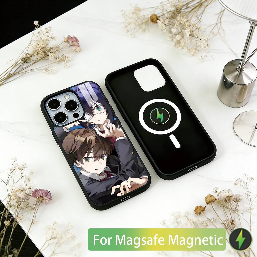 Чехол для телефона Love, Chunibyo & Other Delusions Для iPhone 17, 16, 15, 14, 13, 12, 11 Plus, Pro Магнитный Для Magsafe Беспроводной Зарядки