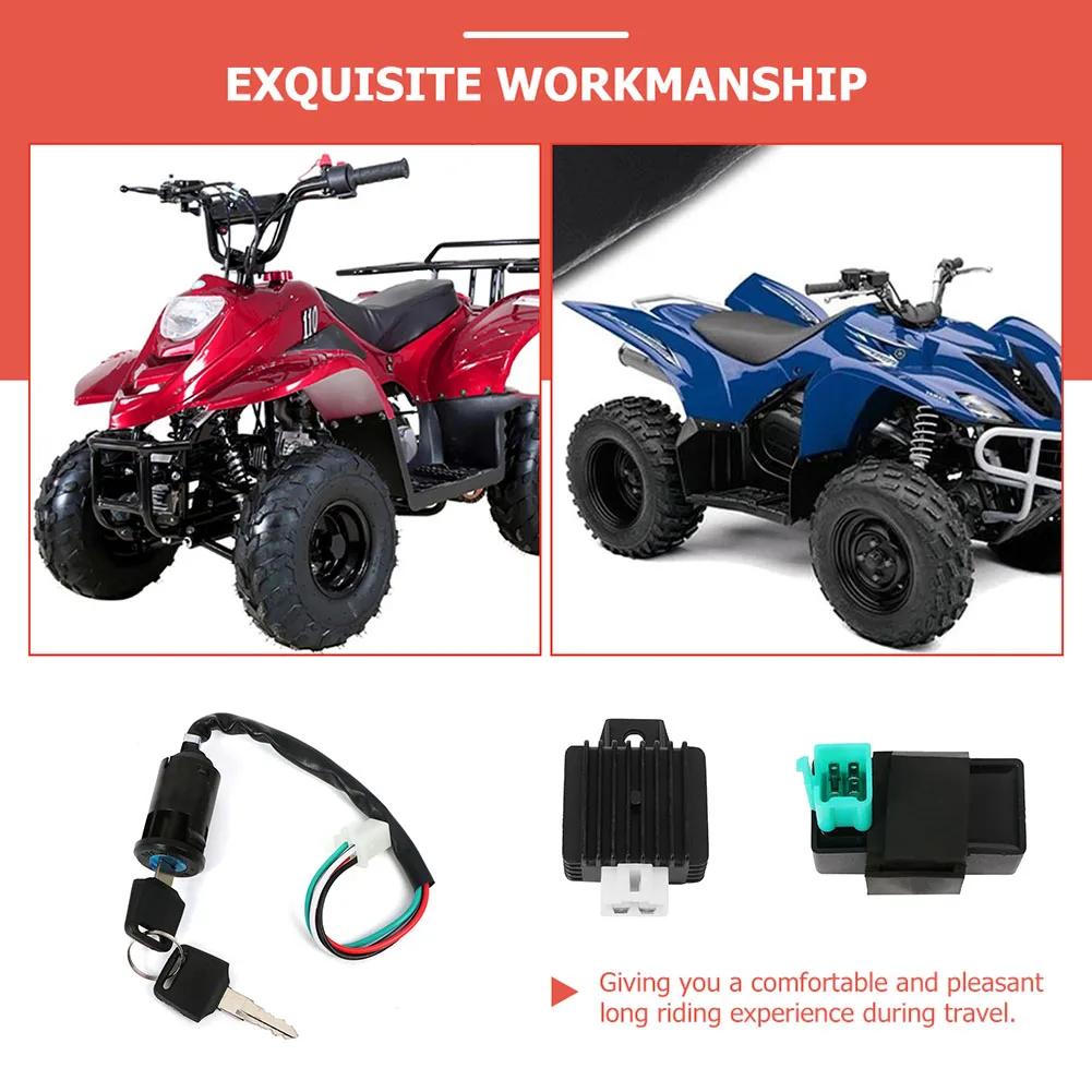 Full Set Electrics Wiring Harness Coil 5 Pin CDI Spark Plug Kits For 50/70 90/110/125/140CC ATV Quad Pit Dirt Bike Buggy Go kart