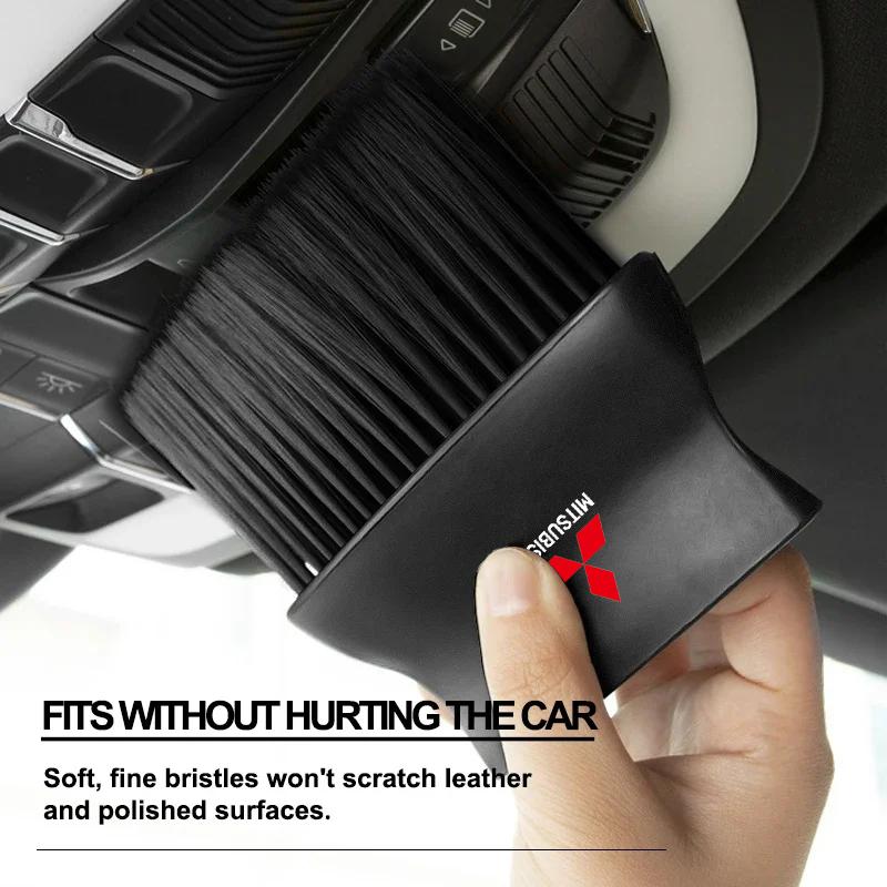 Car Air Conditioning Vent Dust Removal Brush Gap Cleaning Brush for Mitsubishi ASX EVO Lancer Mirage Outlander Eclipse Cordia
