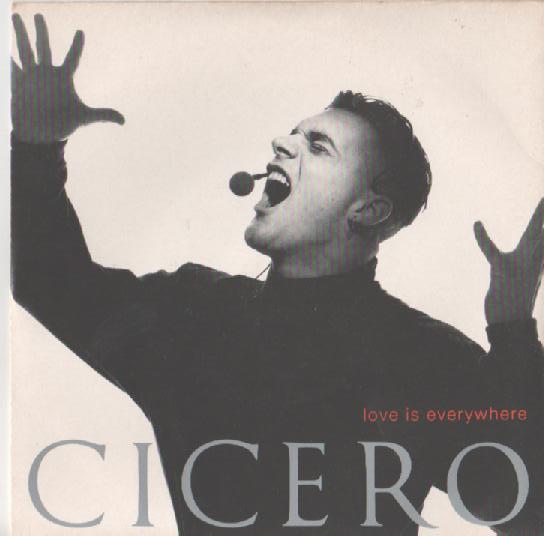 7-дюймовая пластинка CICERO - Любовь повсюду CIAO3 Spaghetti Recor 1991 Великобритания Танцевальная и электронная музыка Б/У