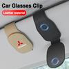 Car Sunglasses Clip Holder for Mitsubishi All Models Outlander Lancer ASX Pajero Glasses Card Ticket Storage Accessories