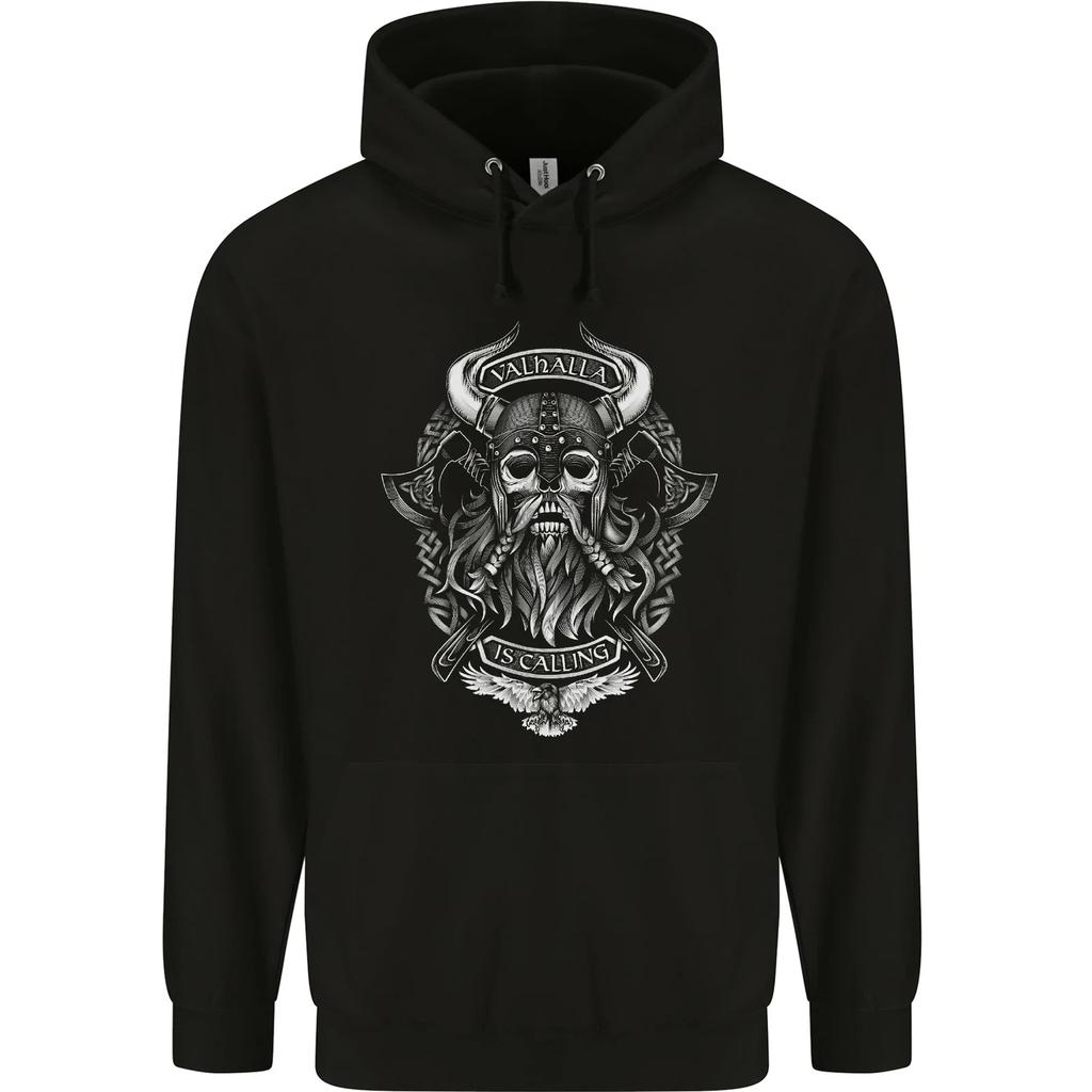 Valhalla is Calling Vikings Odin Thor Gym hoodie-Casual Pullover Sweatshirt