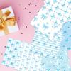 24pcs Waterproof Bow Wrapping Paper Gift Craft Paper Birthday Party Decoration