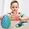 1 Набор 3D-печатная фигурка акулы с подвижными суставами, игрушка-фиджет акула