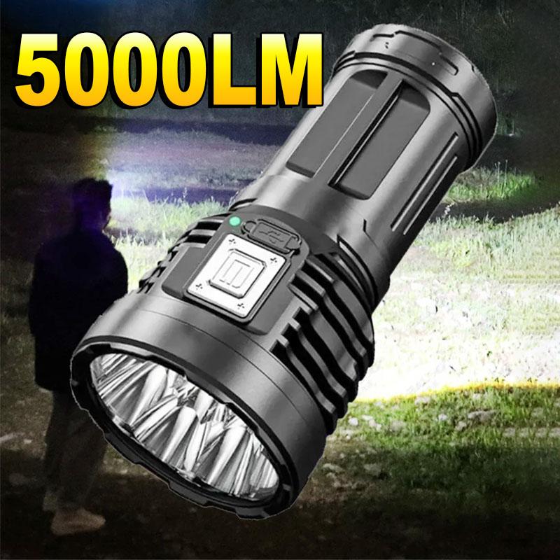8 LED Head Flashlight Rechargeable COB Work Light Torch Multifunctional Led Flashlight with Usb Charging Camping Hiking Lantern